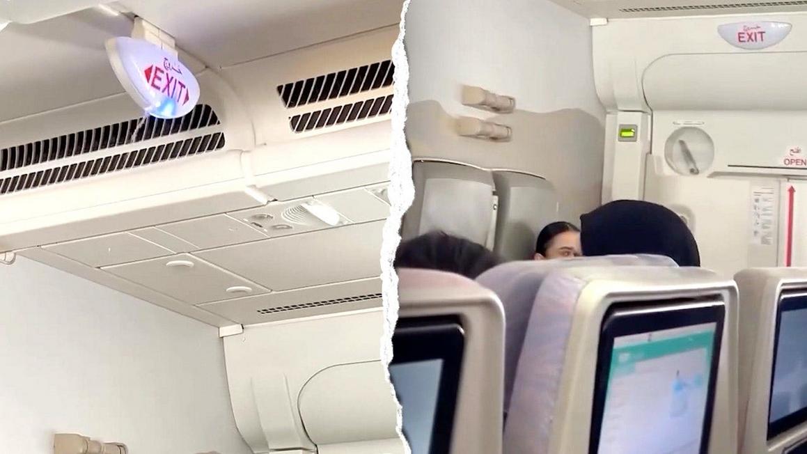 Nước chảy như thác đổ từ trần máy bay, hành khách hoảng loạn giữa chuyến bay