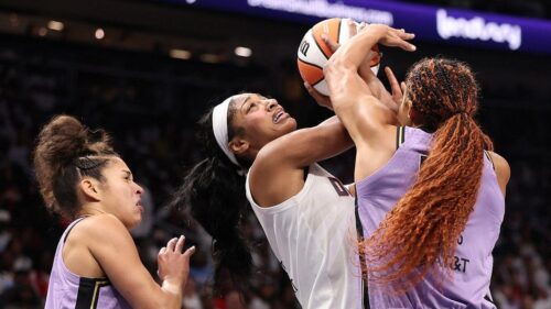 Angel Reese gặp khó khăn sau phát biểu tự tin, Valkyries thắng Dream quân bình tỷ số WNBA Finals