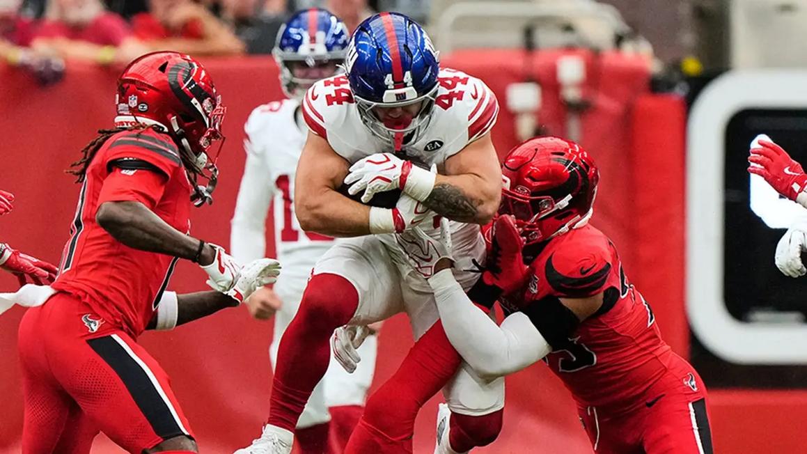 Cam Skattebo lên tiếng sau pha phạm lỗi gây tranh cãi trong trận thắng của Giants