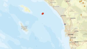 Động đất mạnh 3.7 độ Richter ngoài khơi bờ biển Nam California