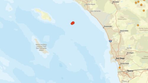 Động đất mạnh 3.7 độ Richter ngoài khơi bờ biển Nam California