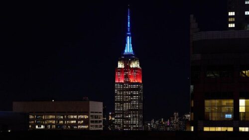 Tòa nhà Empire State rực sáng mừng 30 năm Fox News