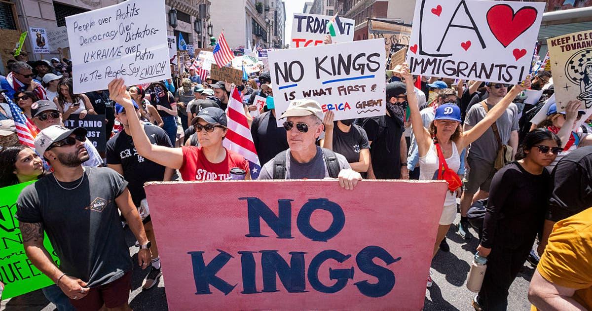 Cuộc biểu tình &#8220;Không Vua&#8221; tại Nam California: Xem các địa điểm diễn ra