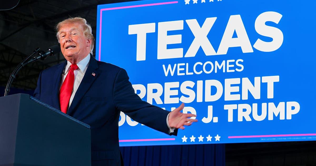 Tổng Thống Donald Trump trở lại Texas ủng hộ chiến dịch tranh cử Thượng viện của ông Paxton