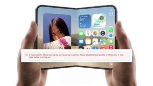 Apple Giới Hạn Mua iPhone Duo, Chống “Phe Vé”