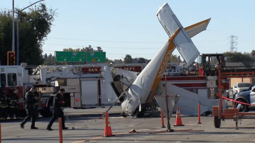 Hỏng động cơ có thể là nguyên nhân máy bay rơi ở San Jose