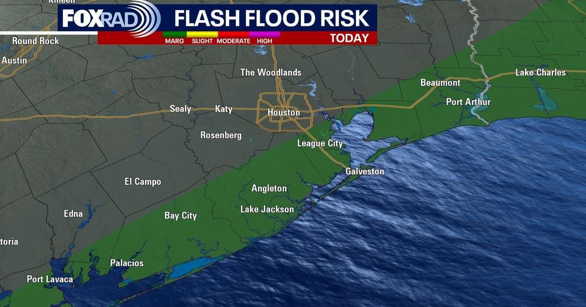 Dự báo thời tiết Houston: Mưa lớn cuối tuần, không khí mát mẻ hơn vào giữa tuần