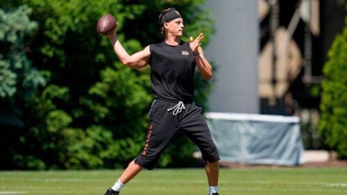 Phó Tổng thống JD Vance thăm sân tập của Cincinnati Bengals, Joe Burrow tin rằng đó là vì mình