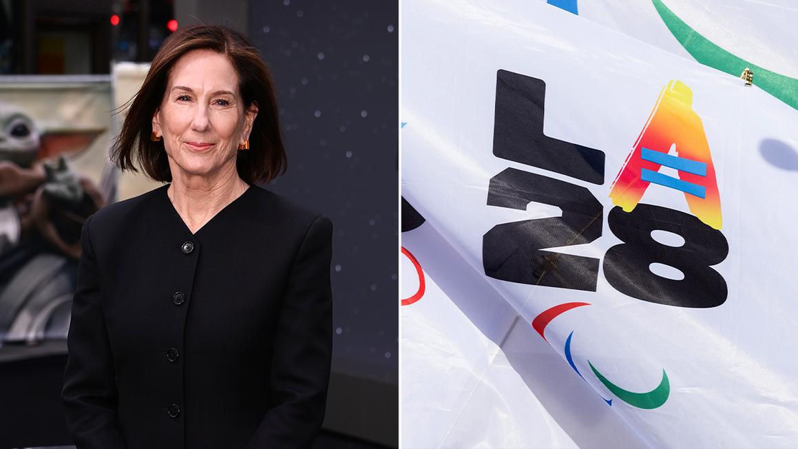 Nữproducer Kathleen Kennedy của Lucasfilm được chọn phụ trách Lễ Khai mạc và Bế mạc Olympic Los Angeles 2028