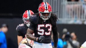Kendal Daniels trở lại sân cỏ sau chấn thương, giúp Falcons giành chiến thắng trước 49ers