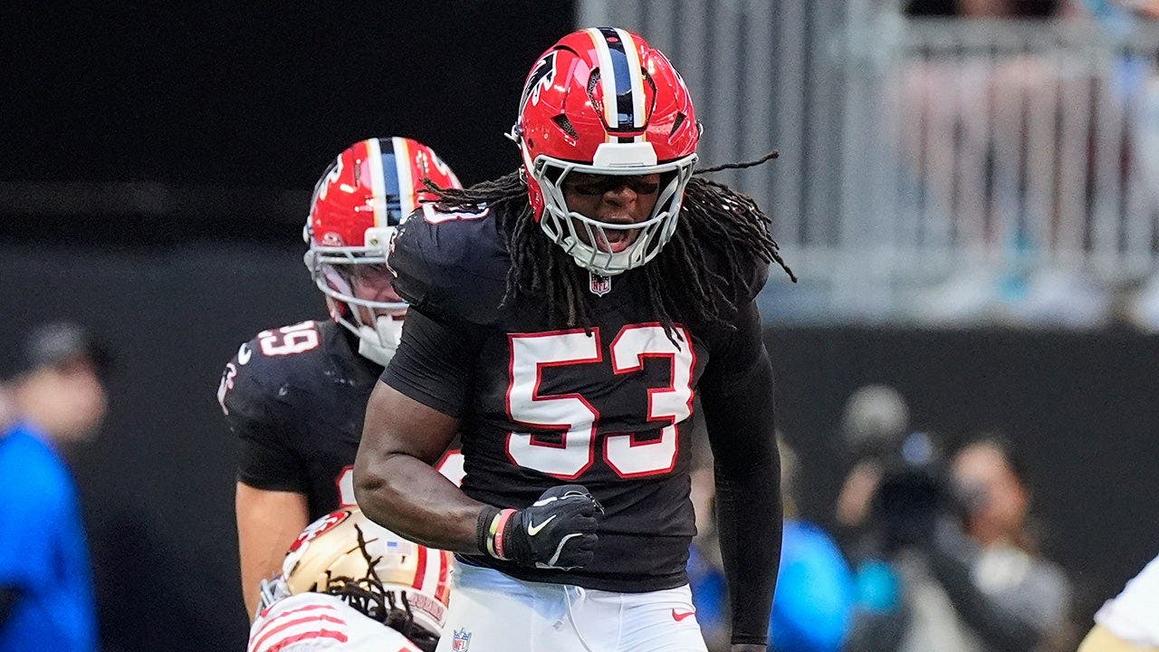 Kendal Daniels trở lại sân cỏ sau chấn thương, giúp Falcons giành chiến thắng trước 49ers