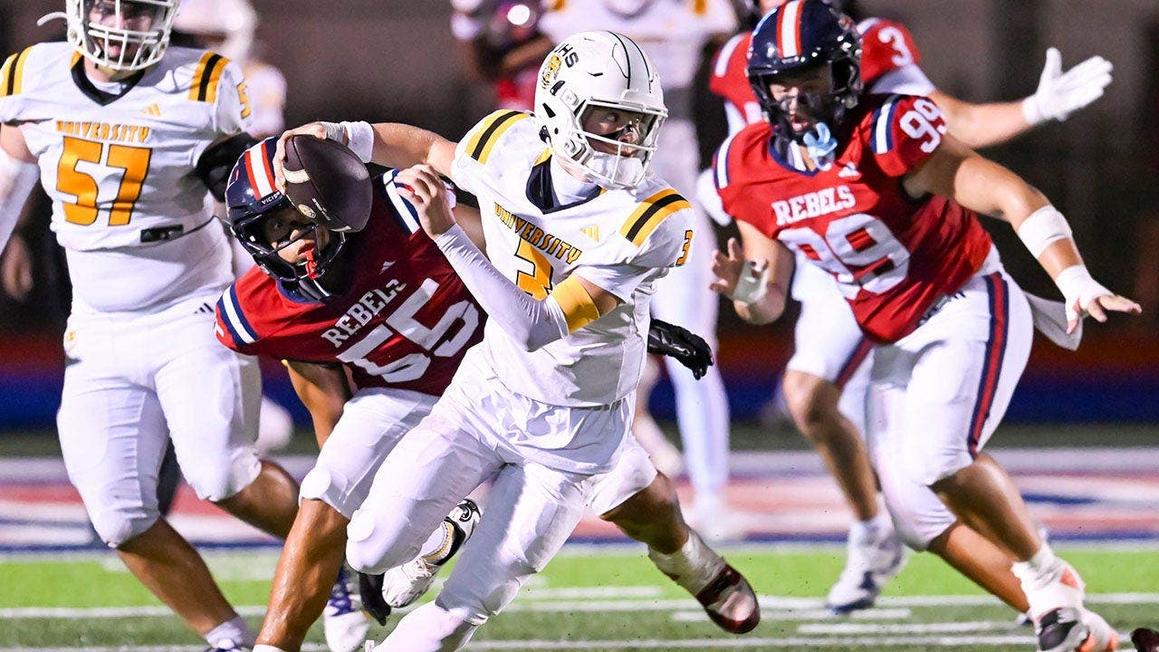Con trai HLV Lane Kiffin bị soi mói sau trận đấu cấp trung học