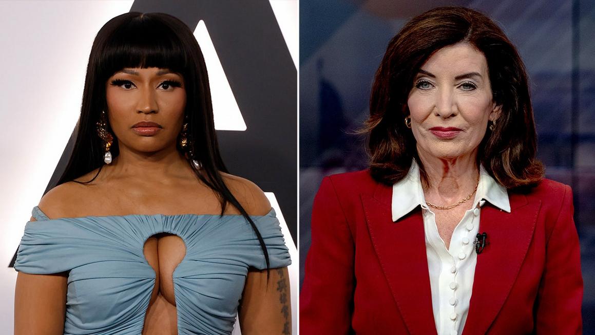 Nicki Minaj chỉ trích Thống đốc New York Kathy Hochul, bà Hochul đáp trả bằng cách ám chỉ có Tổng thống Donald Trump