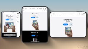 Apple Khám Phá Cách Khắc Phục Lỗi Hiển Thị Tràn Viền Trên iPhone Duo