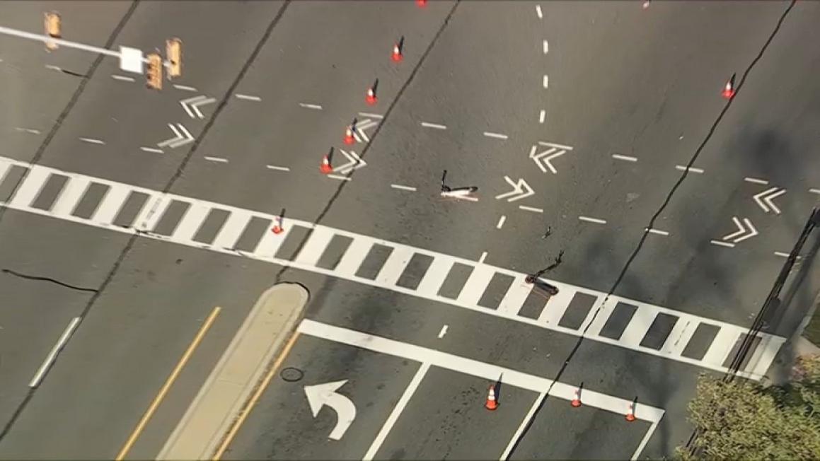 Vụ va chạm liên quan đến xe điện tự cân bằng làm tắc nghẽn giao lộ ở Bordentown