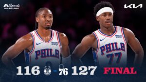 Cập nhật trực tiếp: Sixers thắng Bucks để lên 3-0