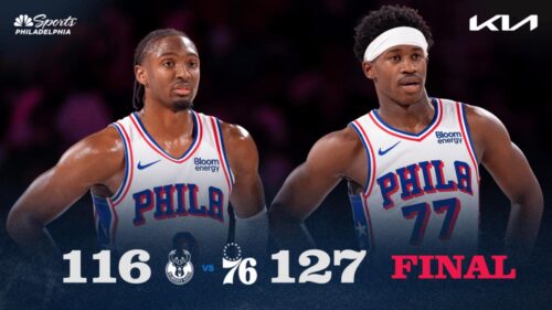 Cập nhật trực tiếp: Sixers thắng Bucks để lên 3-0