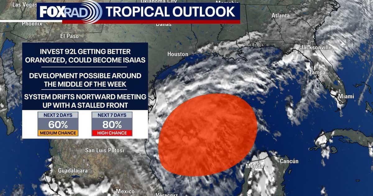 Thời tiết Houston: Có thể có mưa rào lẻ tẻ, theo dõi Vịnh Mexico về khả năng phát triển