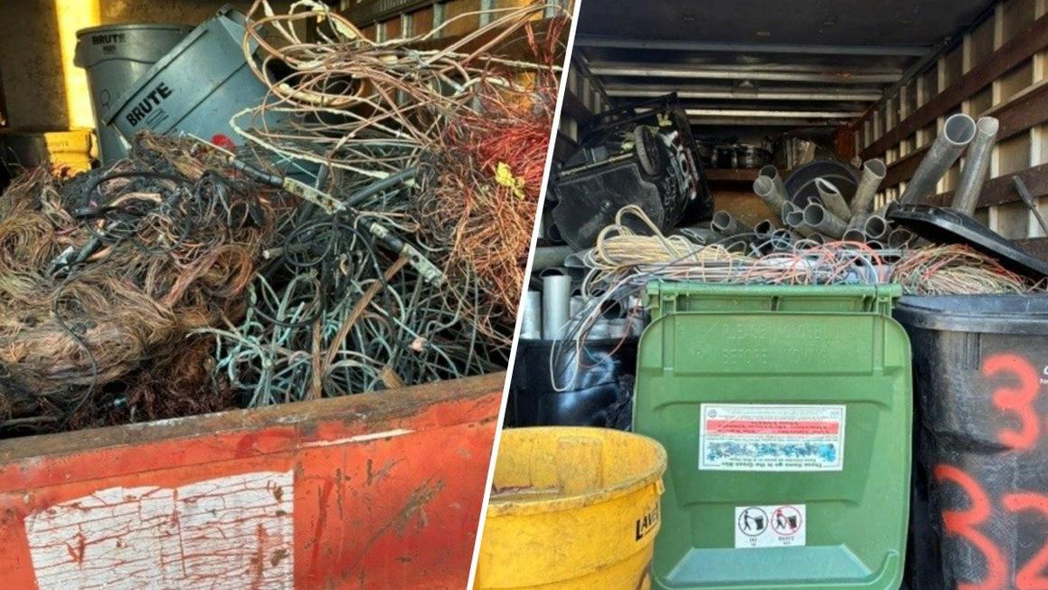 2 bị bắt, 4 tấn đồng bị thu giữ trong chiến dịch tại Trung tâm Los Angeles