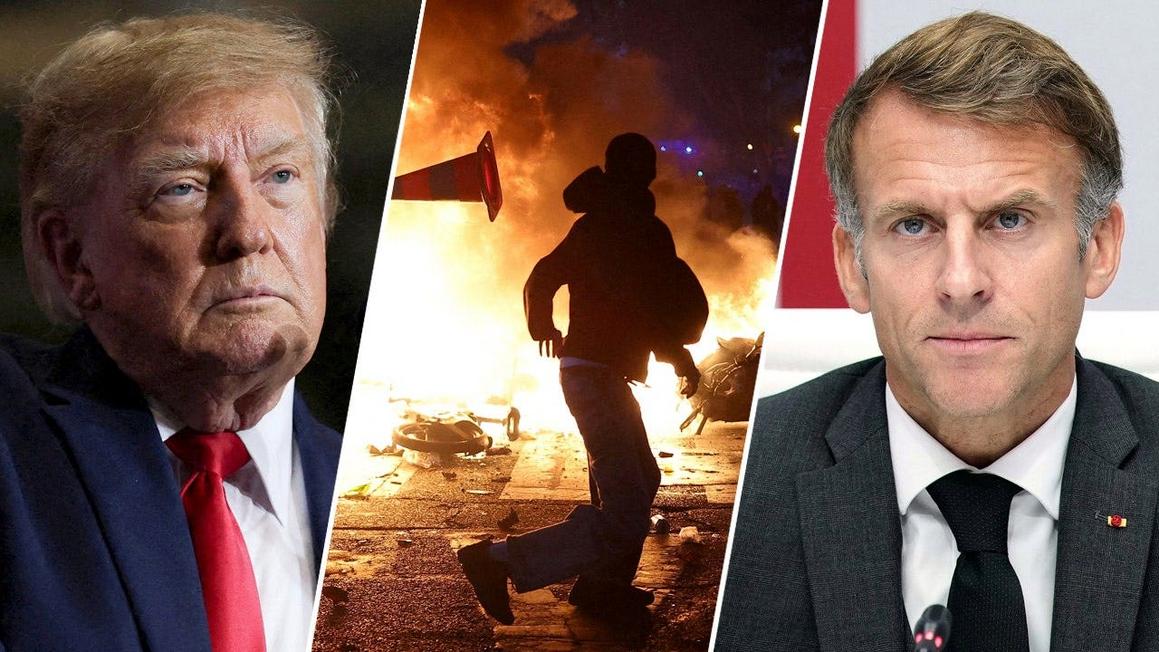 Tổng Thống Donald Trump cảnh báo ông Macron về chính sách nhập cư, tình hình bất ổn ở châu Âu