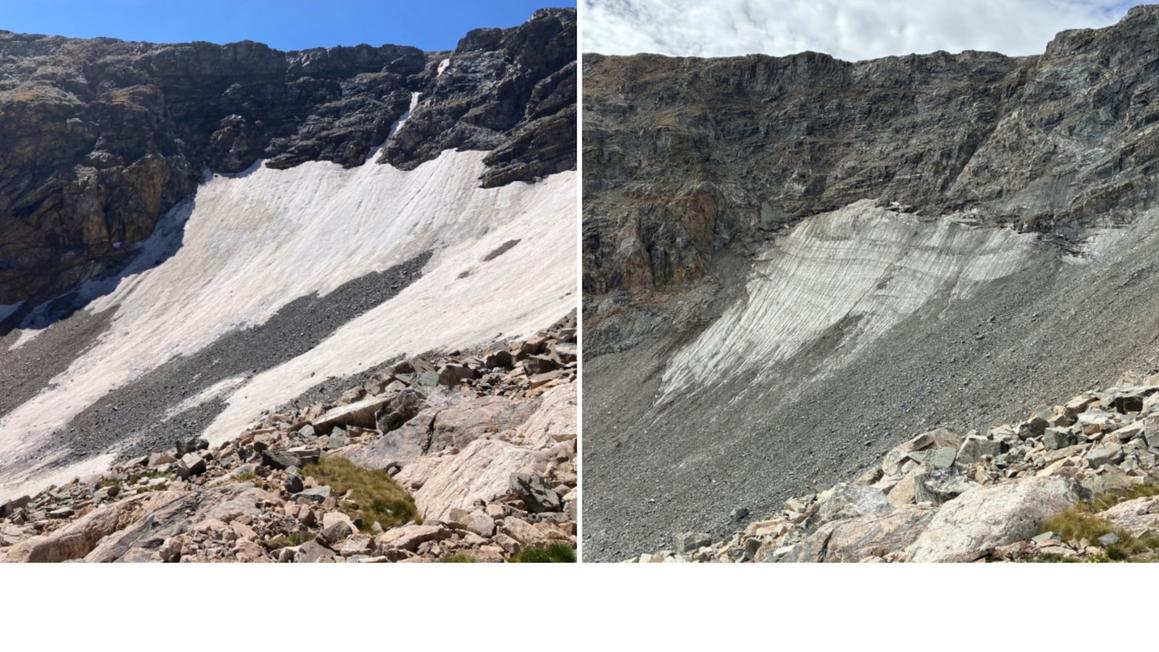 Băng hà ở Colorado tan chảy kỷ lục vì tuyết thấp và nhiệt độ nóng